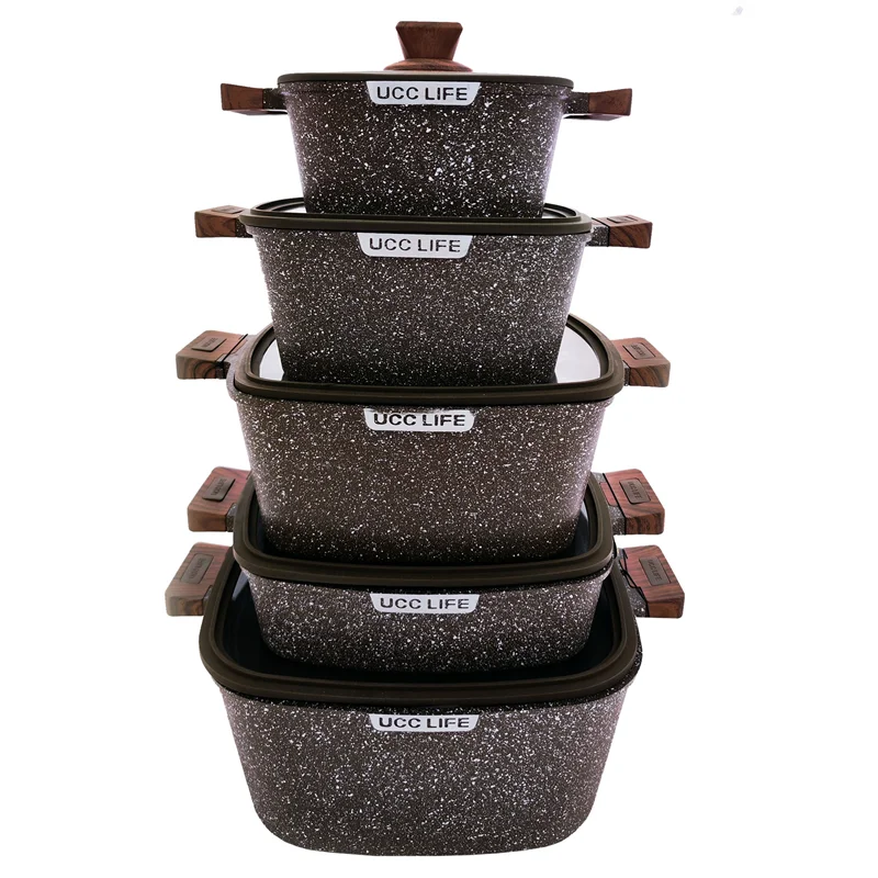 سرویس قابلمه 10 پارچه یو سی سی لایف